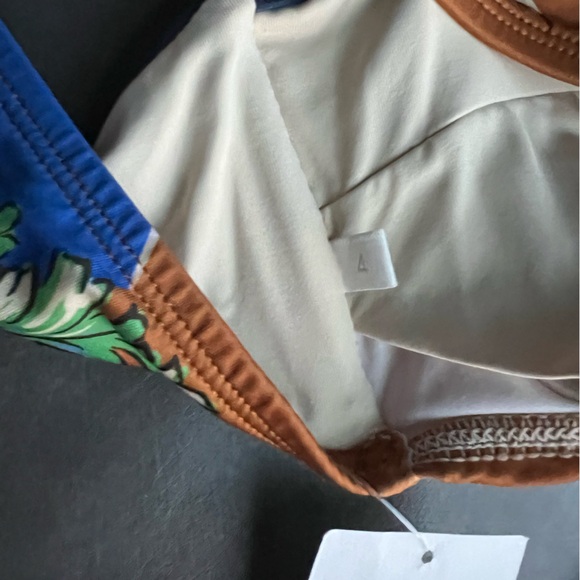 Zimmerman Alight Scarf Tie Bikini Top, Size 4 US 12 $180 - Picture 7 of 7